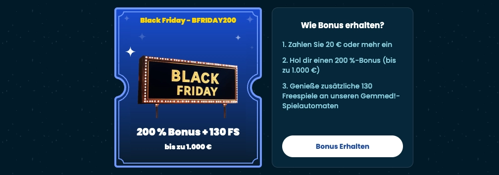 Rollino BlackFriday Casino Bonus