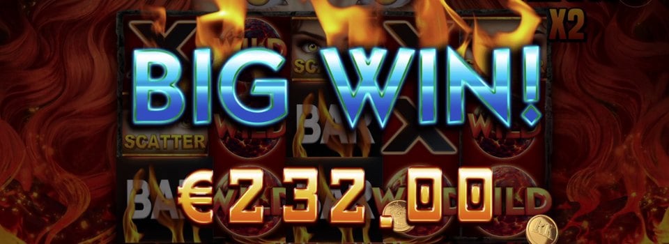 hot to burn - 7 deadly free spins big win screenshot