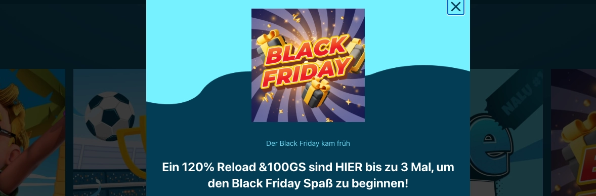 Nalu Casino Black Friday Bonus