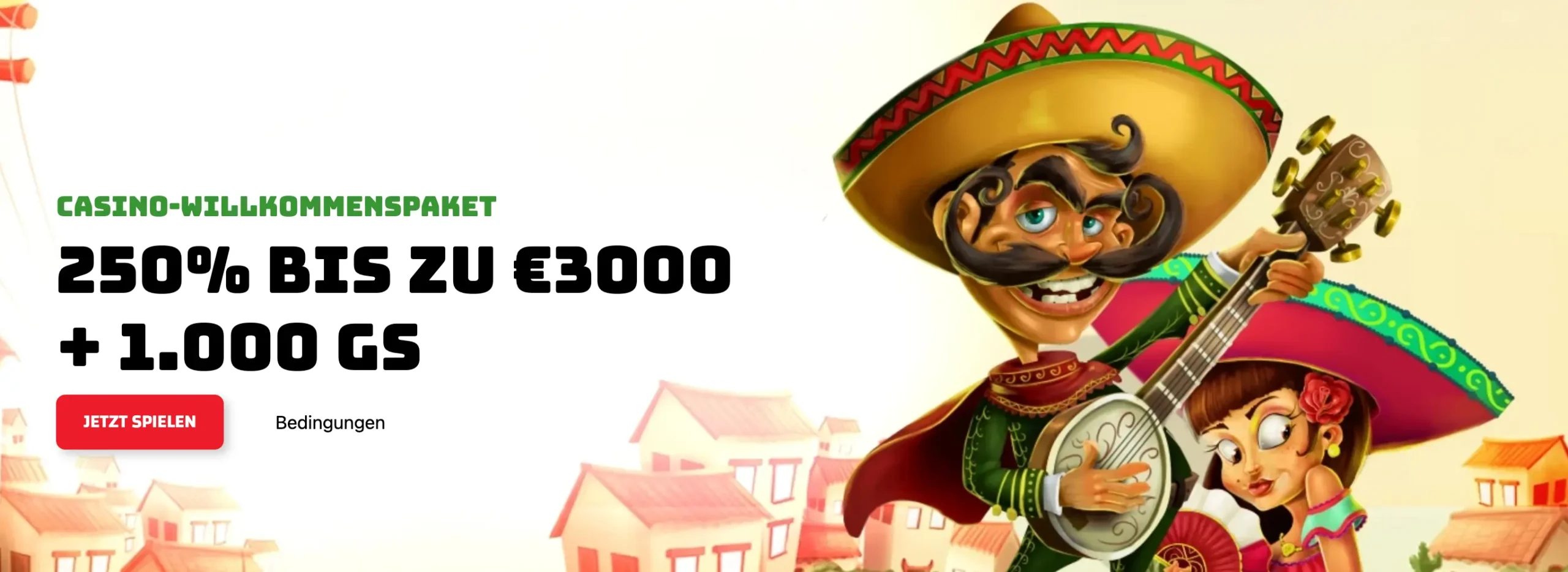 SombreroSpins exklusiver Casino Bonus