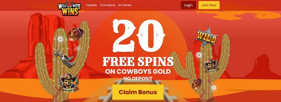 wildwestwins welcome bonus