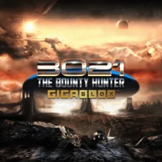 Logo image for 3021 AD The Bounty Hunter Gigablox