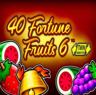 Logo image for 40 Fortune Fruits 6 Spielautomat Logo