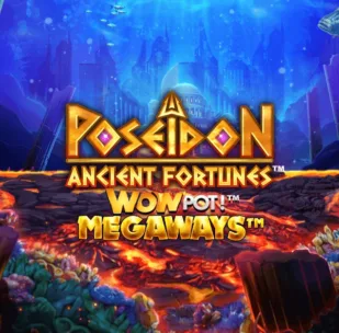 Image for Ancient fortunes poseidon wowpot megaways Slot Logo