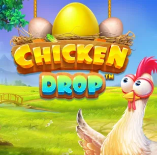 Logo image for Chicken Drop Slot Logo