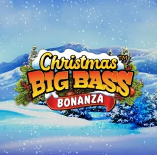 Image for Christmas big bass bonanza Slot Logo