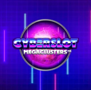 Logo image for Cyberslot Megaclusters Slot Logo