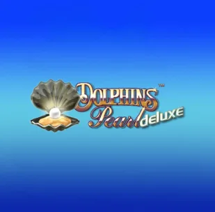 Logo image for Dolphin’s Pearl Deluxe Slot Logo