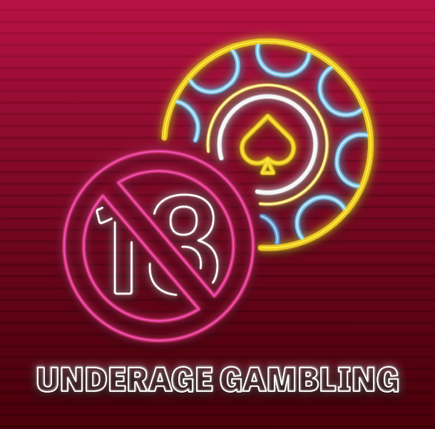 Underaged gambling