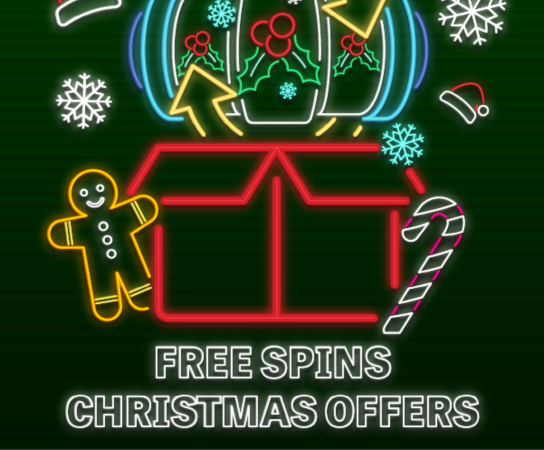 free spins christmas offers