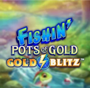 Image for Fishin pots of gold gold blitz Slot Logo