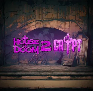 Logo image for House of Doom 2: The Crypt Spielautomat Logo