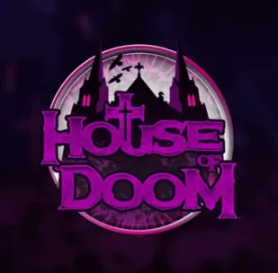 Logo image for House of Doom Peliautomaatti Logo