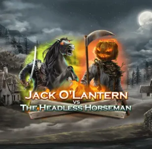 Logo image for Jack Olantern Vs The Headless Horseman Slot Logo