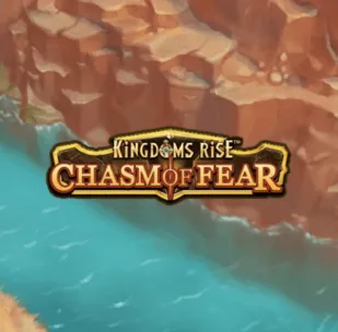 Logo image for Kingdoms Rise Chasm Of Fear Spielautomat Logo