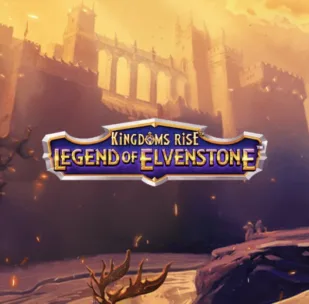 Logo image for Kingdoms Rise Legend Of Elvenstone Peliautomaatti Logo