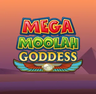 Logo image for Mega Moolah Goddess Spielautomat Logo