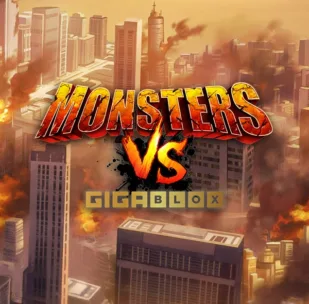 Logo image for Monsters Vs Gigablox Spielautomat Logo