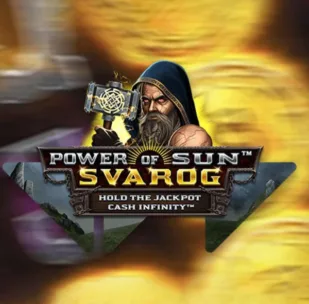 Logo image for Power Of Sun Svarog Slot Logo