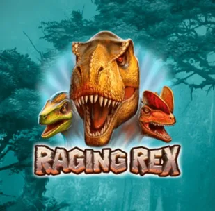 Logo image for Raging Rex Slot Logo