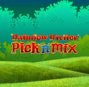 Logo image for Rainbow Riches Pick 'n' Mix Slot Logo