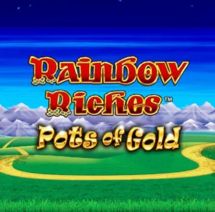 Logo image for Rainbow Riches Pots Of Gold Slot Logo