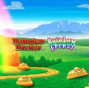 Logo image for Rainbow Riches: Rainbow Frenzy Spielautomat Logo