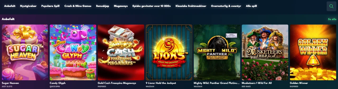 rocket riches casino norge spill