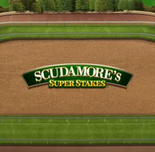 Logo image for Scudamore's Super Stakes Slot Logo