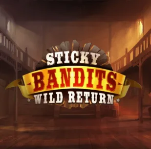 Logo image for Sticky Bandits Wild Return Spelautomat Logo