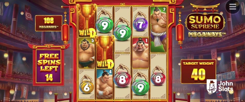 sumo supreme megaways slot