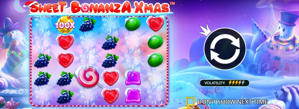 sweet bonanza christmas slot