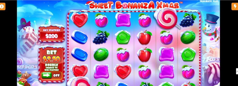 sweet bonanza xmas gameplay