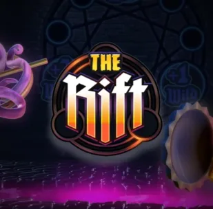 Logo image for The Rift Slot Logo