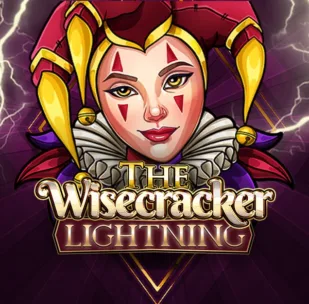 Logo image for The Wisecracker Lightning Slot Logo