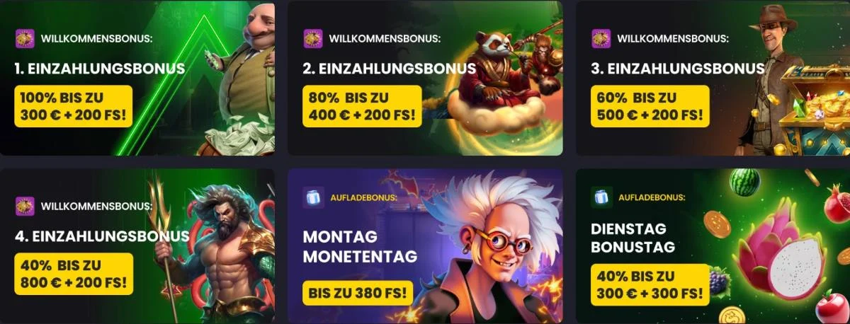 Asino Casino Willkommensbonus