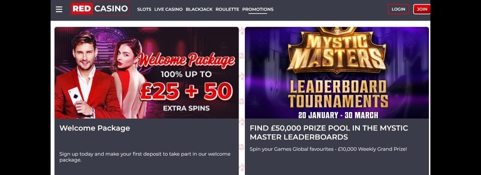 Red Casino Promotions