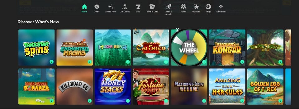 bet365 game library