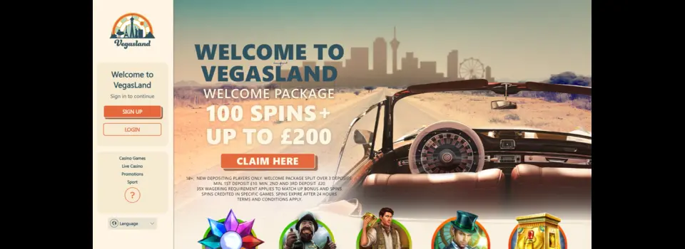 VegasLand Casino HP