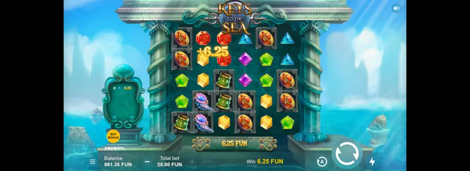 Keys to the Sea Slot