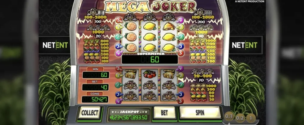 Mega Joker slot by NetEnt