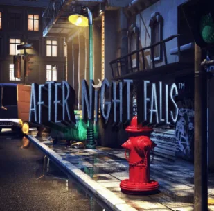 Logo image for After Night Falls Spilleautomat Logo