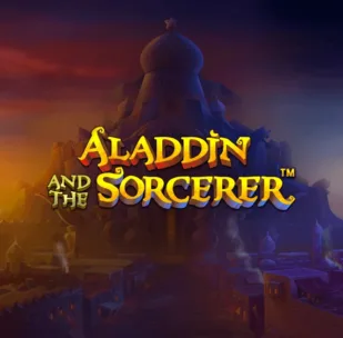 Logo image for Aladdin and the Sorcerer Spilleautomat Logo