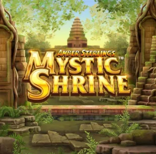 Logo image for Amber Sterlings Mystic Shrine Slot Logo