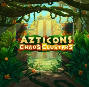 Logo image for Azticons Chaos Clusters Slot Logo