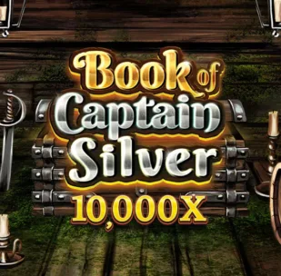 Logo image for Book Of Captain Silver Slot Logo