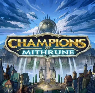 Logo image for Champions Of Mithrune Slot Logo