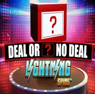 Logo image for Deal Or No Deal Lightning Spins Slot Logo