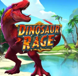 Logo image for Dinosaur Rage Slot Logo