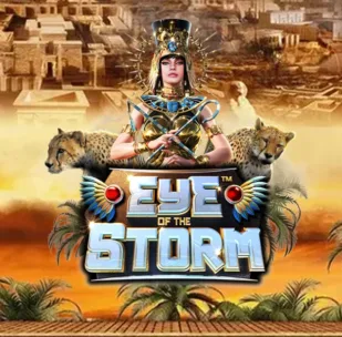 Logo image for Eye Of The Storm Slot Logo